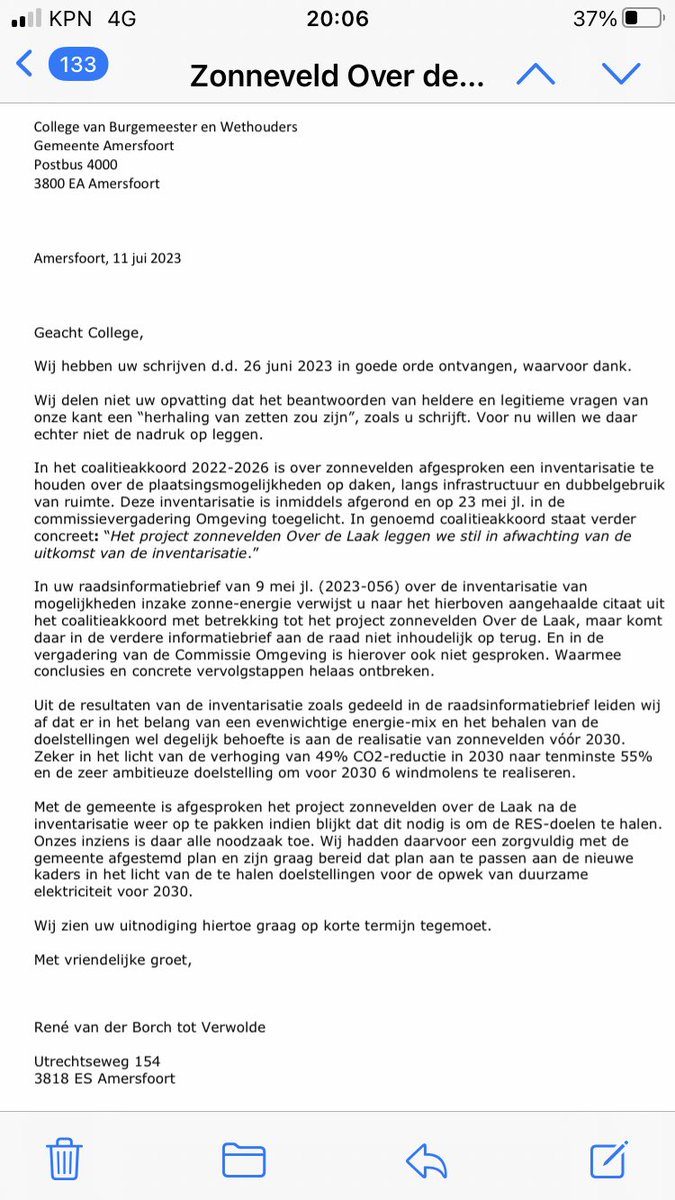 Ah, daar is-ie weer. Onze directeur van Profin. Hij spreekt over een met de gemeente zorgvuldig afgestemd plan. Welk plan is dat ⁦<a href="/astridpj/">Astrid Janssen 🍀</a>⁩ ?