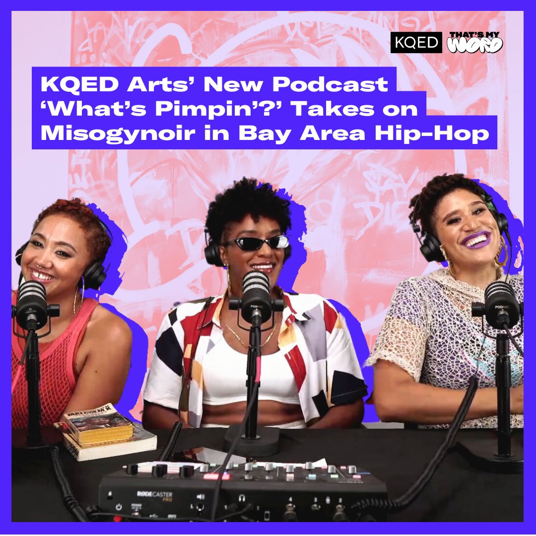 @KQEDArts is doing #HipHop50 right w/That’s My Word: bayareahiphop.com

Loving a new vodcast ‘What’s Pimpin’?’ w/Maddy Clifford (<a href="/mad_lines/">madeline</a>), Coco Peila (@cocopeila) + RyanNicole (<a href="/msryannicole/">Bay Electronica</a>) unpacking pimp culture.

Link: youtube.com/watch?v=OU6ko1…