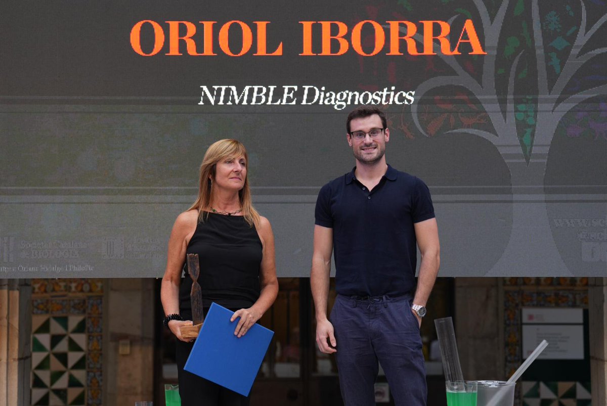 SCB_iec's tweet image. 🏆El #PremiSCB2023 a l’#StartUp s’ha atorgat a @nimblediag, que està desenvolupant una tecnologia per monitoritzar els stents implantats en pacients amb cardiopaties

#NitBio2023 #PremisSCB2023