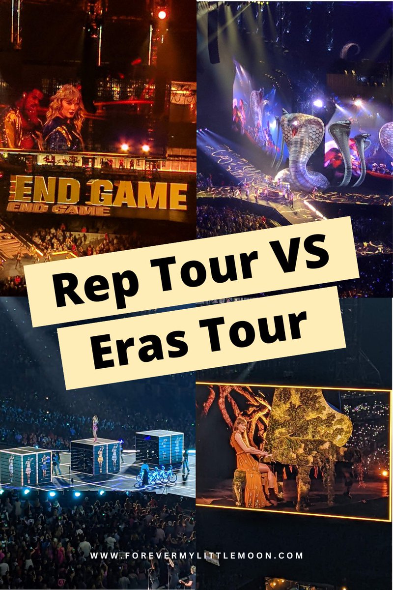 I attended both Taylor Swift's Rep and Eras Tour, and here's how they compared:
forevermylittlemoon.com/2023/06/taylor…

*
#ErasTour #TaylorSwift @CreatorsClan #CreatorsClan @PompeyBloggers @sincerelyessie  @TeacupClub_  #TeacupClub @ThePinkPAGES_ @wakeup_blog @BloggersVP  #BloggersViewpoint