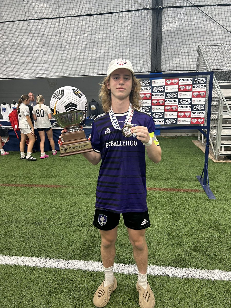 Congrats to Gavin Thomas and his FC Ballyhoo 07 Black ⚽️ team on winning the 2023 Presidents Cup National Championship today! Love to see our Bobcats representing on big stages! <a href="/NESD/">Northeastern Bobcats</a>