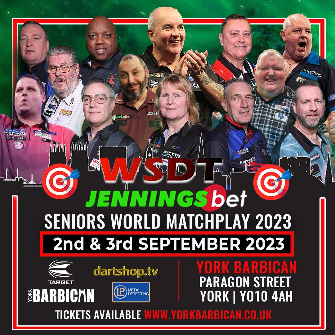 World Seniors Darts on Twitter "It’s creeping up on us 👀 The