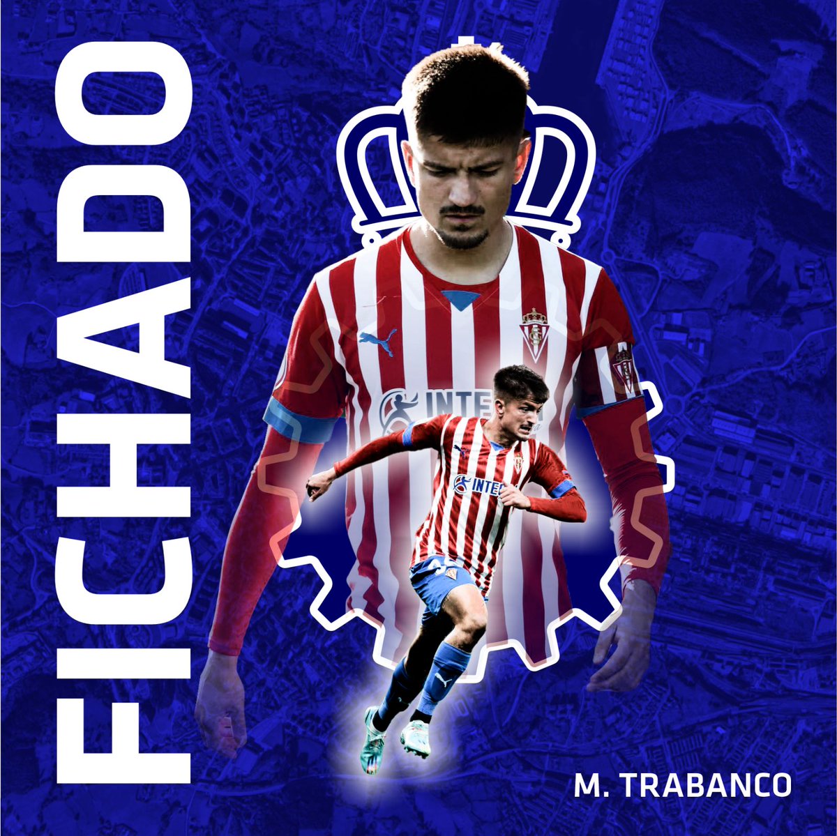 ✍️ 𝙵𝙸𝙲𝙷𝙰𝙹𝙴 | 𝙼𝙰𝚁𝙲𝙾𝚂 𝚃𝚁𝙰𝙱𝙰𝙽𝙲𝙾 ✅

📋 El lateral derecho <a href="/marcosgtrabanco/">Marcos Trabanco</a>, que debutó en Segunda División con el <a href="/RealSporting/">Real Sporting</a>, se suma al proyecto 🤝

ℹ️ Info: bit.ly/MarcosTrabanco

💪 ¡Bienvenido, Mᴀʀᴄᴏs! 💪

#Vuelveasentirlo 💙
#RealAvilésIndustrial