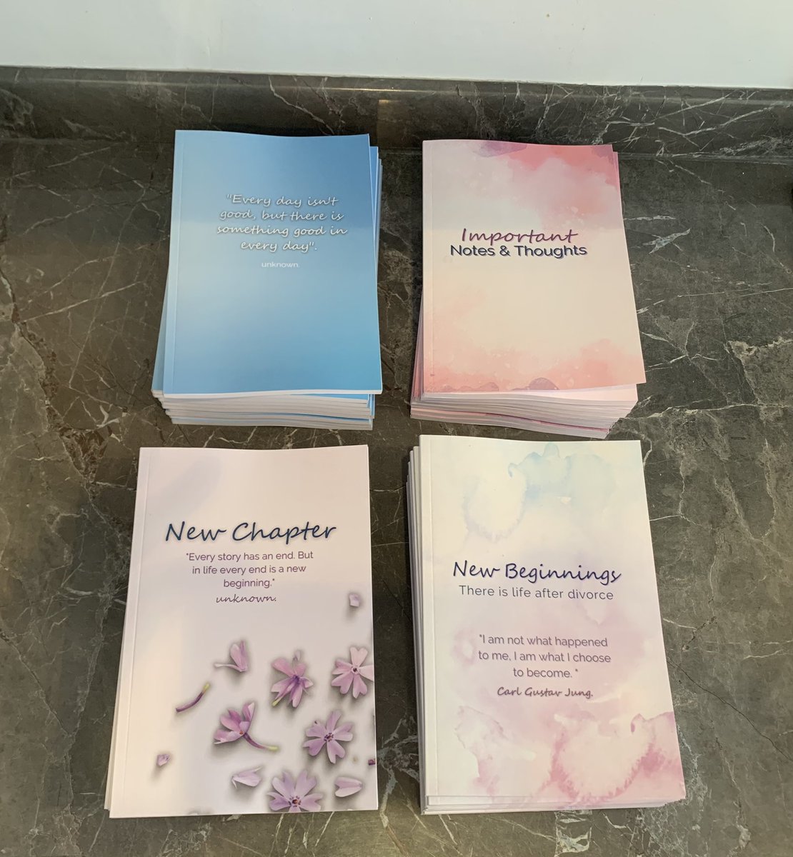 My Life After Divorce notebooks and journals are now available on Amazon and coming to my website very soon. 🤩

#LifeAfterDivorce