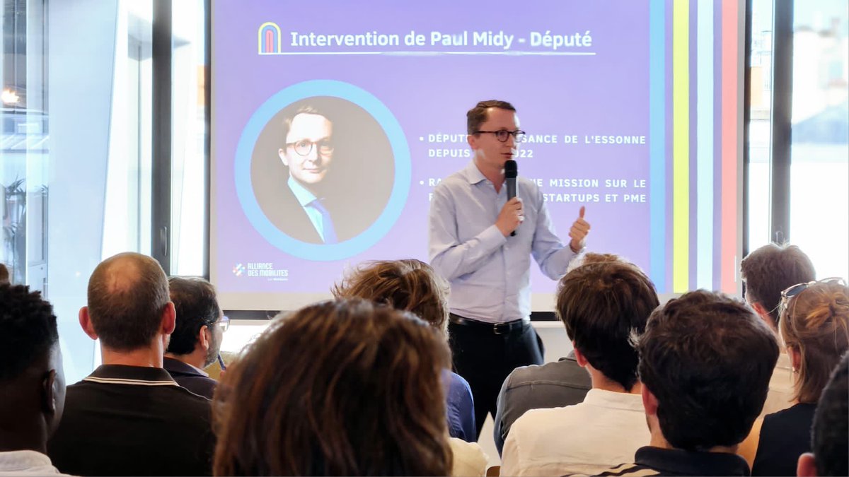 mobiliansfr's tweet image. 📆[#EVENEMENT] Ce soir, @AMobilites organise son "Grand Cocktail de la Mobilité" ! Véritable célébration des formes de #mobilité, cette soirée est l'occasion pour @midy_paul Député de l'Essonne de présenter son rapport sur le financement des startups et PME innovantes ! 🚗🏍️🚲