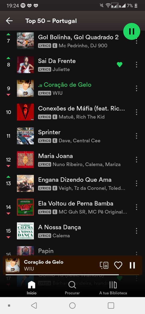 dioguinhosud's tweet photo. A Juliette é igual massa de bolo, quanto mais bate mais ela cresce. A mulher entrou no Top 50 do Spotify Brasil e ela está em 8° no Top 50 Portugal. Amore, deus nunca dorme viu.
#Top50Portugal #Top50Brasil #Juliette #Spotify #SaiDaFrente #Tengo https://t.co/Bb4AvsYQUA