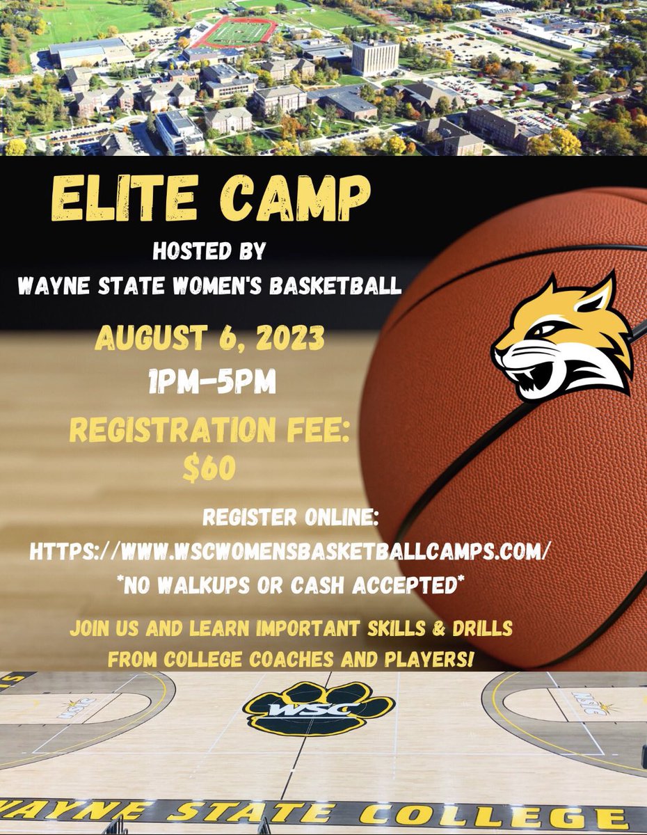 Elite Camp is right around the corner! Can’t wait to see you there! 🐯

Sign up here ⬇️ wscwomensbasketballcamps.com/elite-camp.cfm