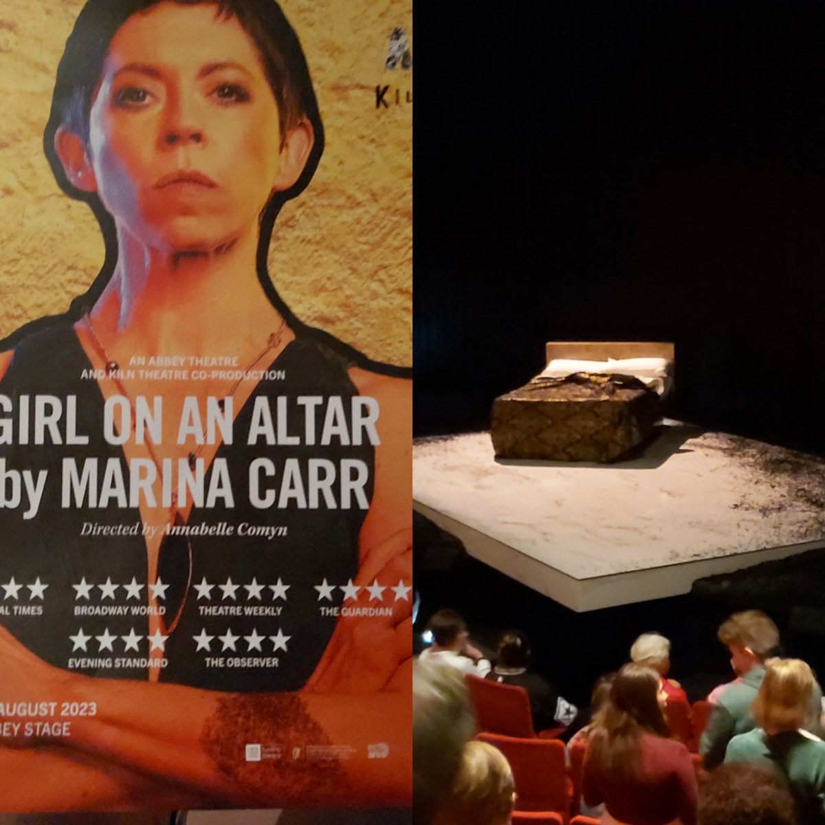 Looking forward to watching this play #GirlOnAnAltar @AbbeyTheatre