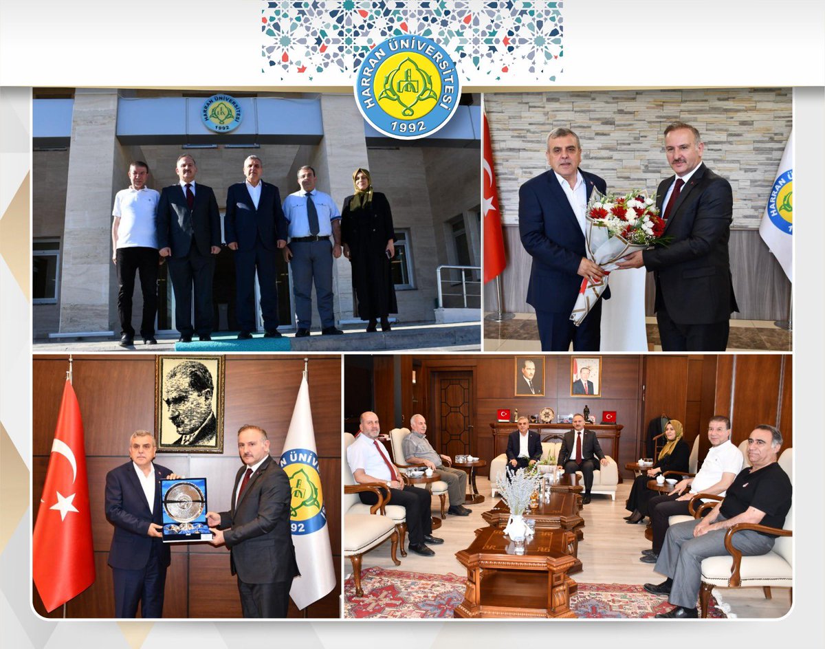 hrumedya's tweet photo. Büyükşehir Belediye Başkanımız Sn.Zeynel Abidin Beyazgül, Rektörümüz Prof.Dr. M.Tahir Güllüoğlu’na hayırlı olsun ziyaretinde bulundular.
B. Belediyemiz ile birlikte yürüttüğümüz projelerle ilgili görüşmelerin gerçekleştirildiği ziyaretlerinden ötürü Başkanımıza teşekkür ederiz. https://t.co/L7vlB6ceCX