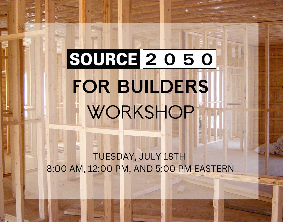 Calling all first-time Passive House builders! Join our team of certified consultants, tradespeople, and product experts to discuss your project and learn how to access tried-and-true solutions that meet your specifications. Sign up here: calendly.com/source2050/sou…