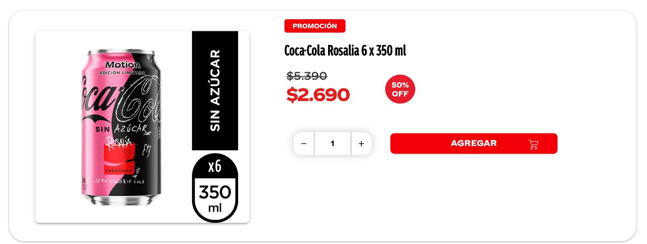 Coca-Cola Sin Azúcar 6 x 350 ml. - miCoca-Cola.cl