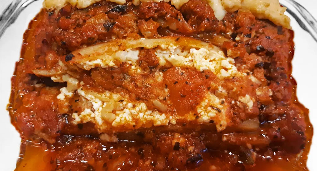 Lasagna made with #BeyondSausage from @BeyondMeat #veganhour #vegan #veganism #GoVegan #plantbased #recipes