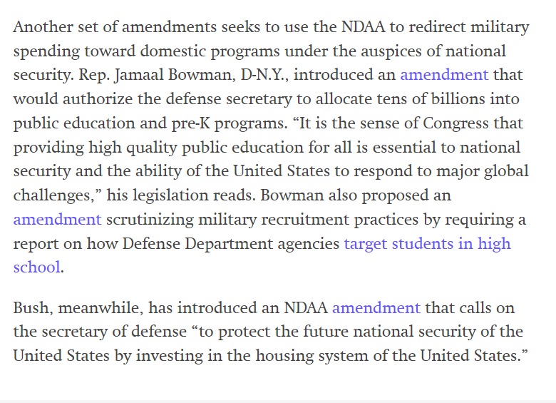 justfp's tweet photo. Education📚&amp; Housing🏠ARE National Security Priorities!

🙏@RepBowman @RepCori propose transferring a fraction of Pentagon $ to:

-create a world class education system
-END the unhoused crisis in America

Bowman cuts DOD to Trump's bloated '19 level &amp; invests $157B in our kids. https://t.co/EZkBXF1moE