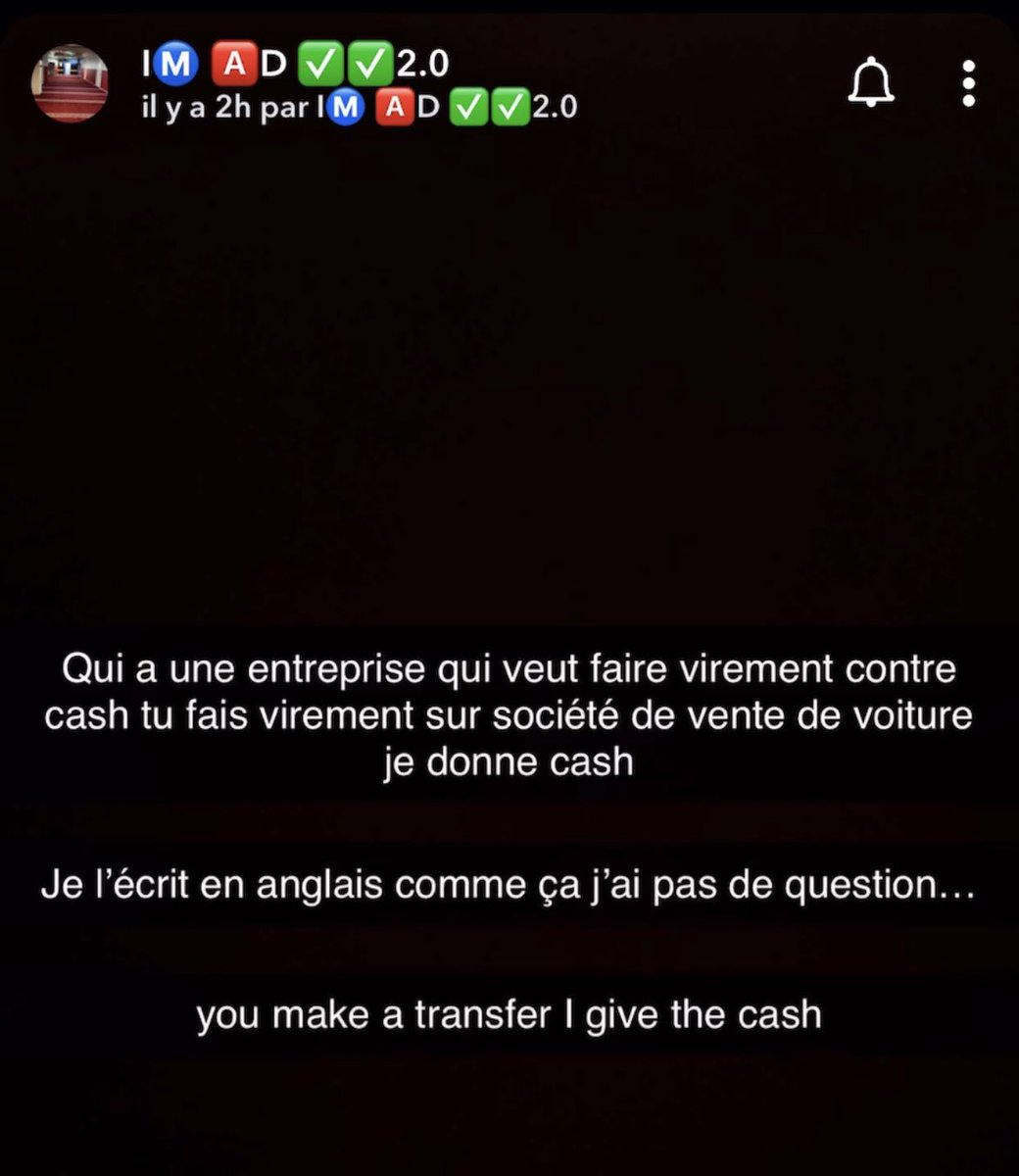 AnasAbouMalik's tweet photo. Surtout ne faites jamais de virement à @ImadMarseille contre du cash

Ce Takfiri fait attention à ses interactions bancaires ce n’est pas pour rien

Vous risquerez d’avoir des problèmes 

Il n’hésite pas à envoyer de l’argent de cagnottes à des Takfiris sortis de prison au Maroc https://t.co/oLhPWHjwio