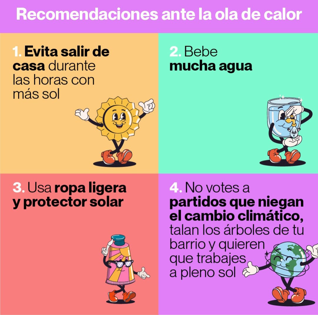 MaximoFlorin's tweet photo. Recomendaciones ante la ola de calor 🫠 https://t.co/xuLm1oAFOg