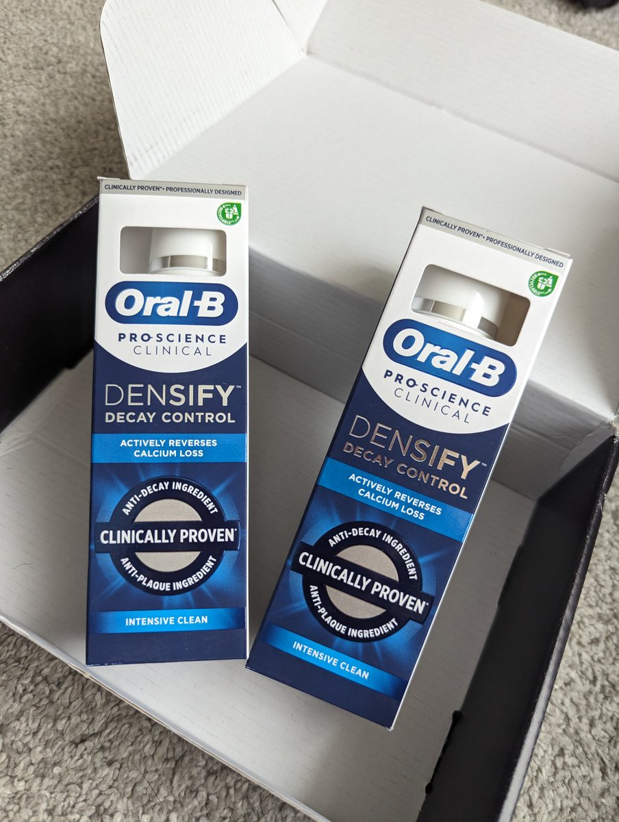 If you haven't tried it yet, you need to <a href="/OralBuk/">OralB_UK</a> <a href="/OralB/">Oral-B</a>  #ad #OralBDensifyDecayControl #Savycircle <a href="/SuperSavvyMeUK/">SuperSavvyMeUK</a> 
Help stop the early stages of tooth decay for a healthier tomorrow and buy yours today