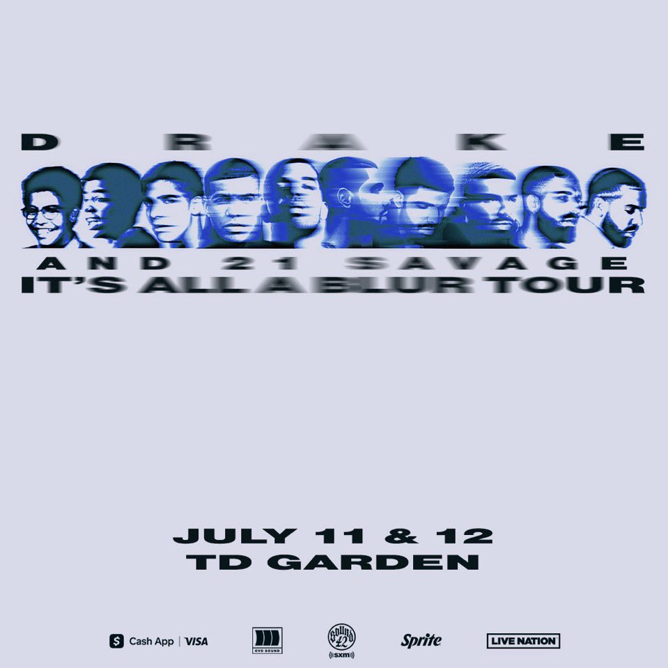 DrakeDirect's tweet photo. It’s All A Blur tonight in Boston https://t.co/LWTlo5Cg2o