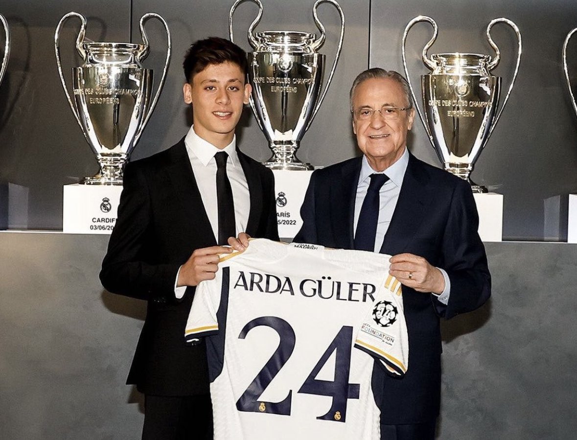 Barça president Laporta on Arda Güler: “We had an agreement with the player and we were ready to pay Fenerbahçe €17.5m”. 🇹🇷 “But then other clubs like Real Madrid came in and paid much more — so we shouldn't get into a bidding war”, told Sport.