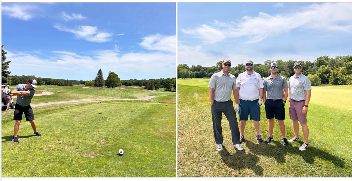 Enjoying the sun and great weather! Our Razor Tracking sales team enjoying a round of golf with the Minnesota Propane Association.
#golfing #razortracking #mnsunshine #GPSTracking https://t.co/qUxYGI5c7R