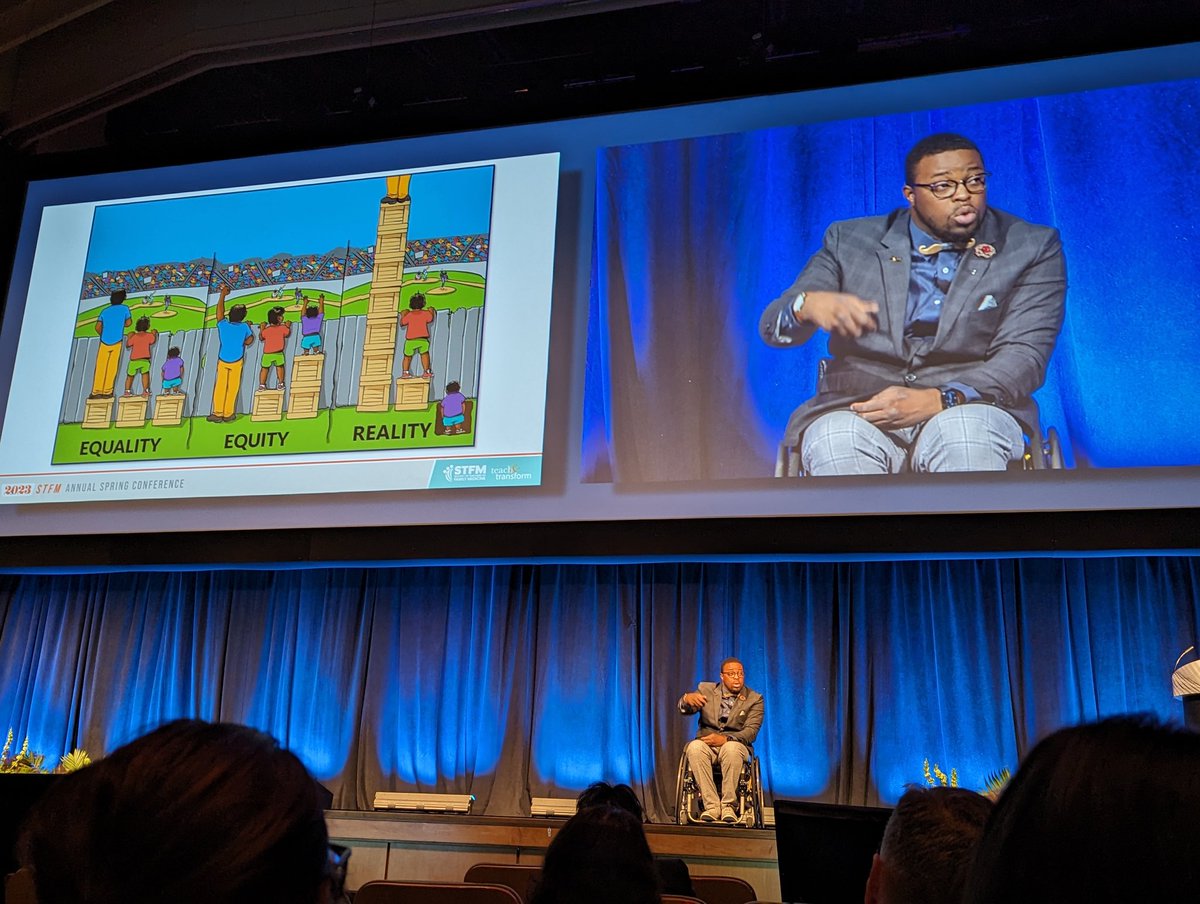 LizWhitlockMD's tweet image. A deep and thoughtful interpretation of this image - which we've all seen before - by Dr Okanlami's @okanlami keynote #ACSQSC23 brought new meaning, and we haven't even gotten to his content sharing powerful, personal lived experience about ability &amp;amp; disability.