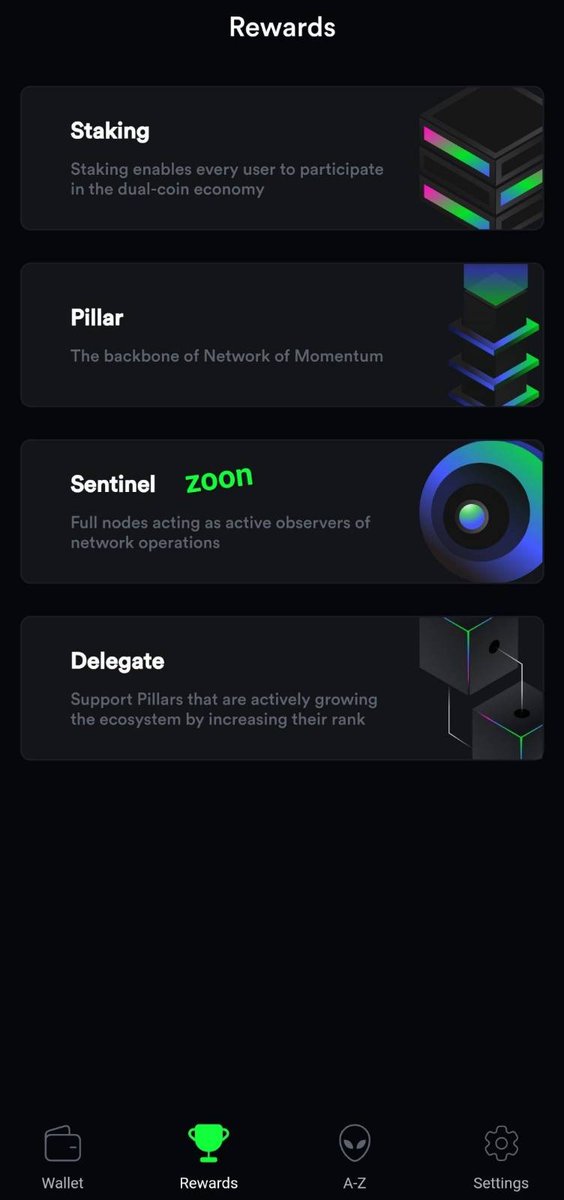 📱New update for s y r i u s mobile wallet @Android & iOS

🌀 What's new?

📡 Delegate $ZNN to your fav Pillar 
🛰️ Stake $ZNN 🟩 to earn $QSR 🟦

#ZNNAliens, stay tuned for the next release! 👽

Powered by alien tech 🛸