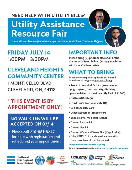 Cleveland Heights on Twitter "Get help with your utility bills
