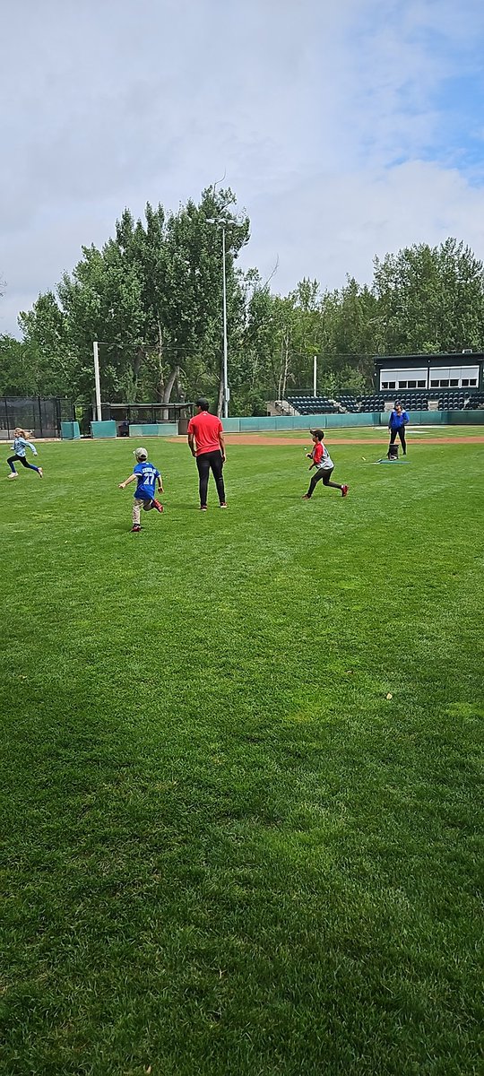 Rain delay didn't stop whiffle ball!