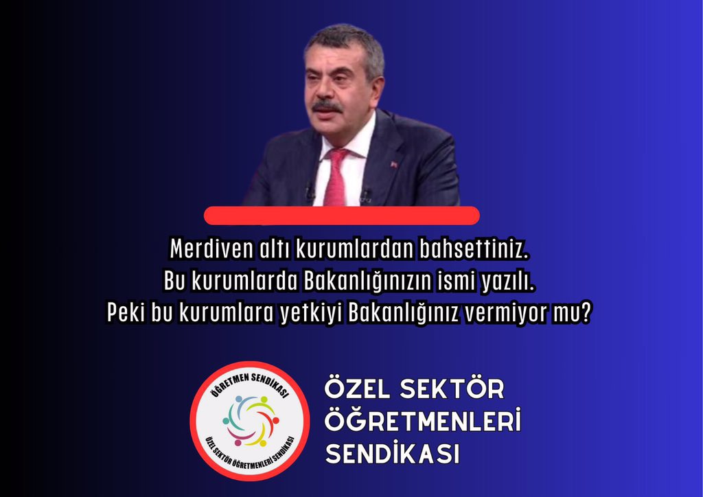 Yetersiz olan emeği, hakları, geleceği yok sayılan eğitim emekçileri değil, eğitim politikalarıdır. Sorumlusu ise Milli Eğitim Bakanlığıdır!#BizKiminÖğretmeniyiz diye soran arkadaşlarımızın mücadelesinin yanındayız!