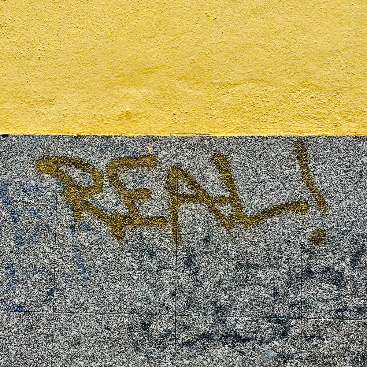 Word on the street: REAL! (that's what I want to be)