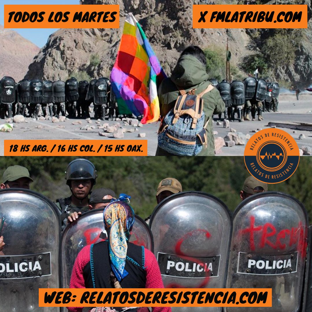 KuruKutral's tweet photo. HOY 18 hs por @fmlatribu no te pierdas nuevos relatos de lucha x ...https://t.co/VP4aZEOulG https://t.co/i1JIcFGqBS