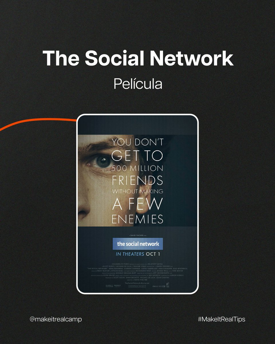 ¡Hoy queremos recormendarles series y películas que nos gustan como developers! 😎🚀

¿Ya las conocían?

#makeitreal #makers #recomendaciones #peliculas #series #developers #desarrolladores