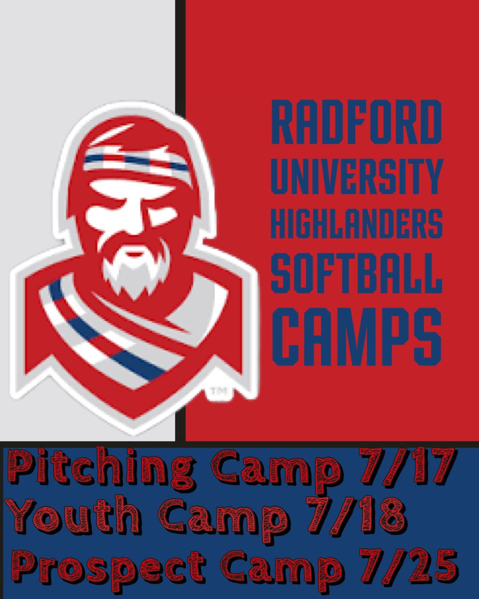 Our staff is excited to see everyone at the Atlanta Legacy showcase this weekend. While you’re preparing don’t forget to sign up to camp with us! 🏕️ Sign up with the link below! 🛡️
Ruhsoftball.totalcamps.com/shop/EVENT