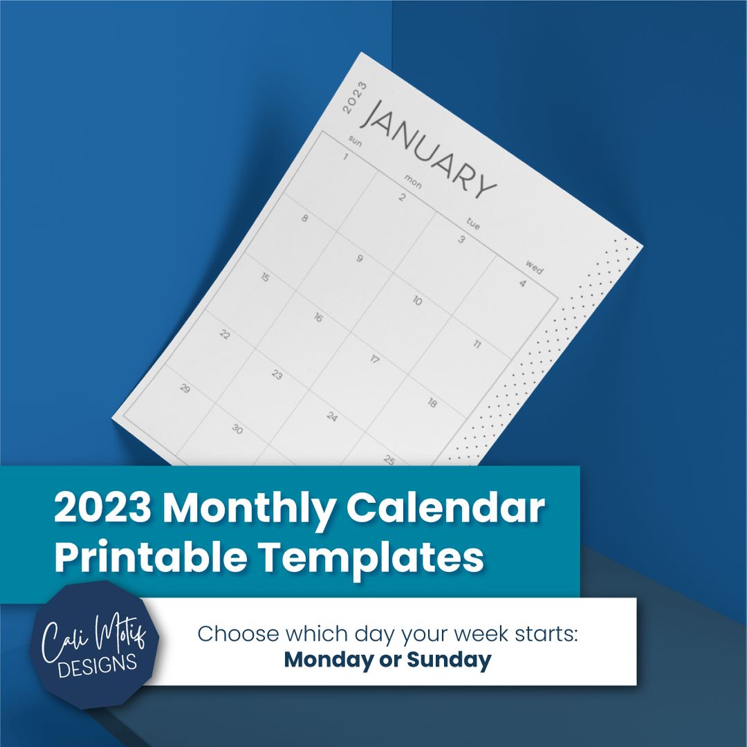 The Monthly Calendar 2023 s available now at bit.ly/46qOvYW . Templates for these planner sizes are included: A4, A5, Happy Planner, Letter, Desk Size.#happyplannerclassic #happyplannermini #happyplannerlove #plannerfriends #plannergoodies #plannernerd #halfletterplanner