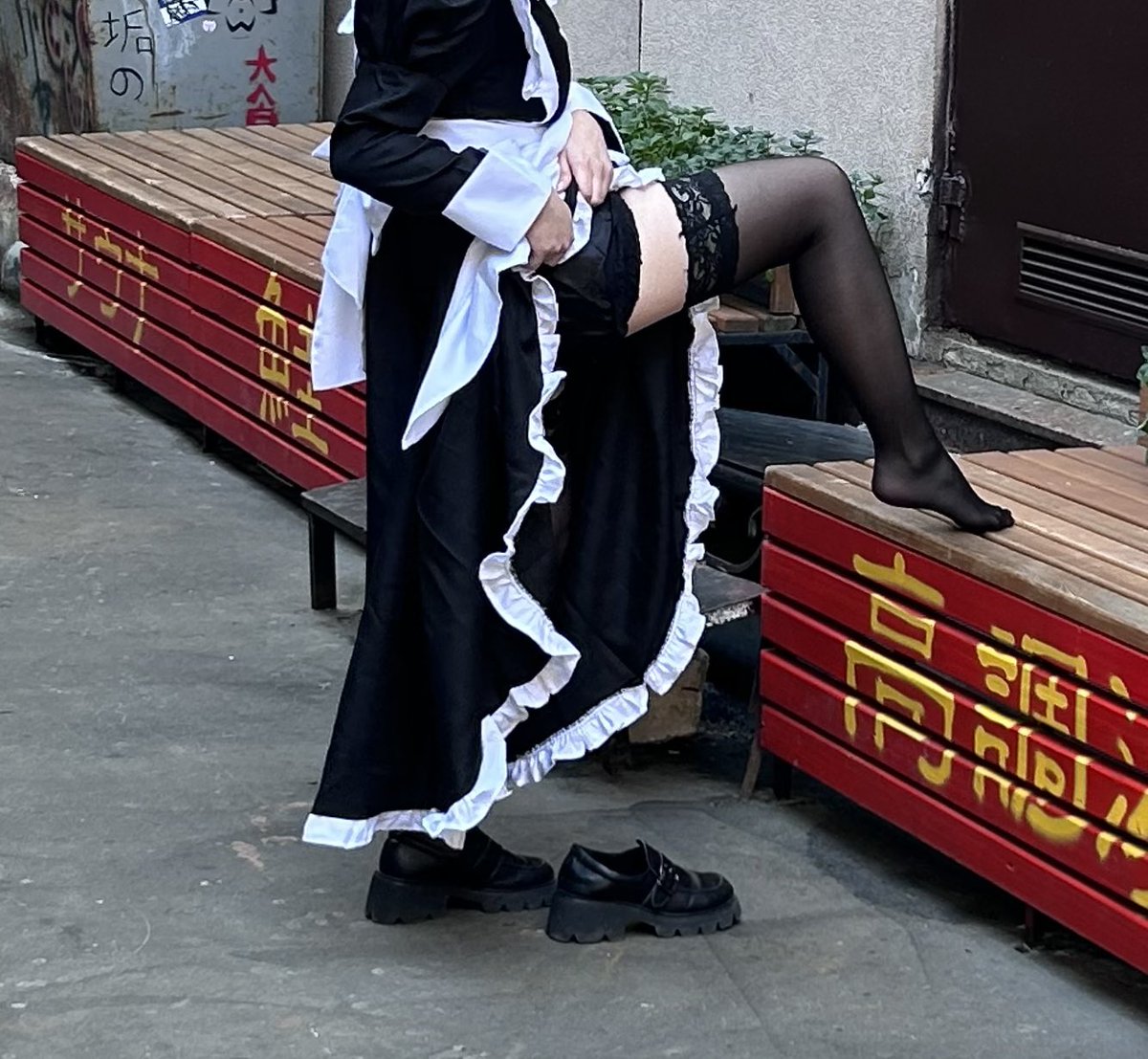 prosto_gena's tweet photo. Он пытался быть секси горничной хехек
#togahimiko https://t.co/CO33dPFrUG