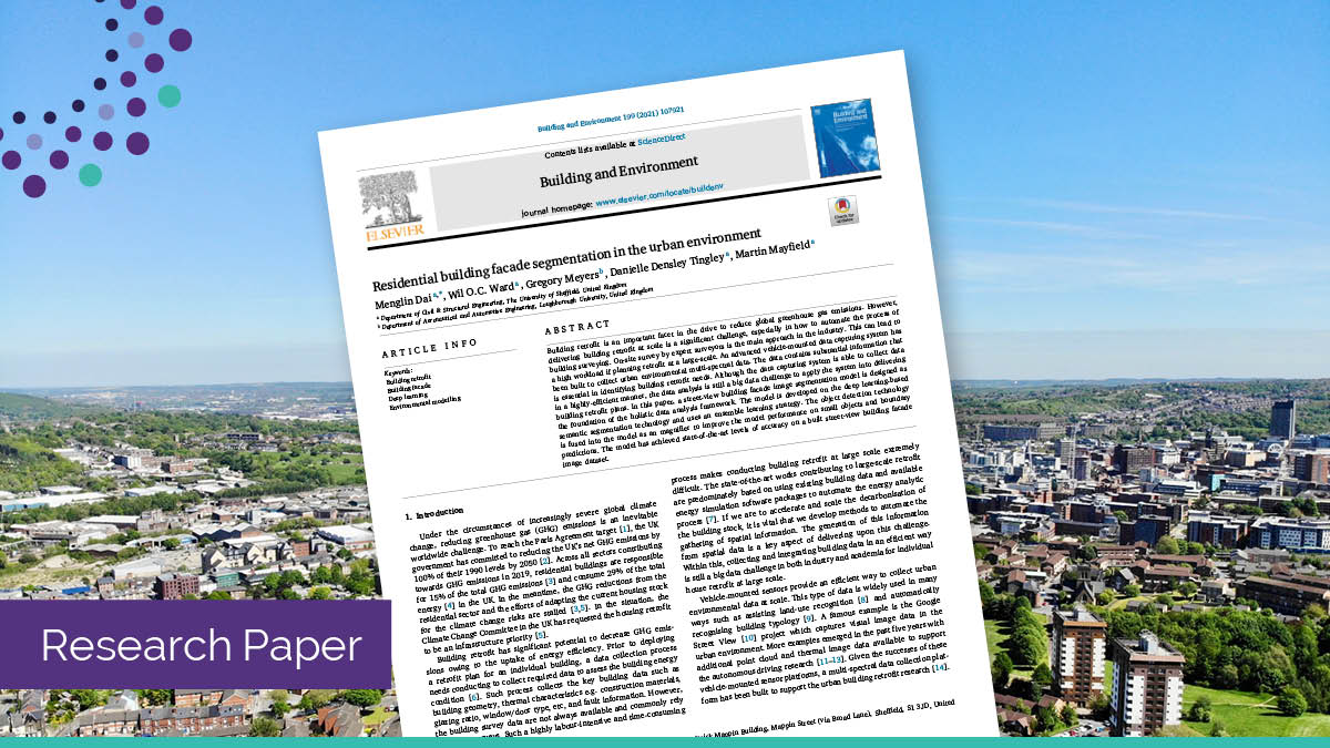 Did you catch our recent paper? 

We introduce a modular framework for quantifying building features using drive-by image capture and utilising them to estimate energy consumption?

Check it out: sciencedirect.com/science/articl…

#netzero2050 #retrofit #builtenvironment @civilsheffield