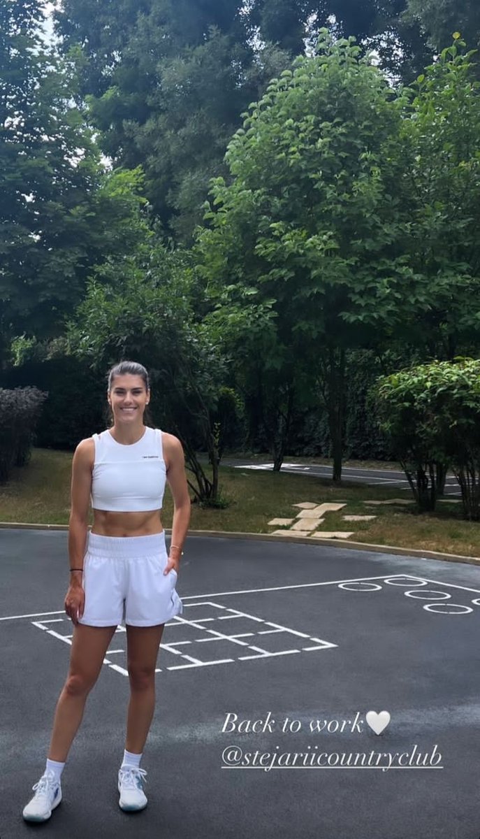 CirsteaFC's tweet image. #BackToTraining #Tennis