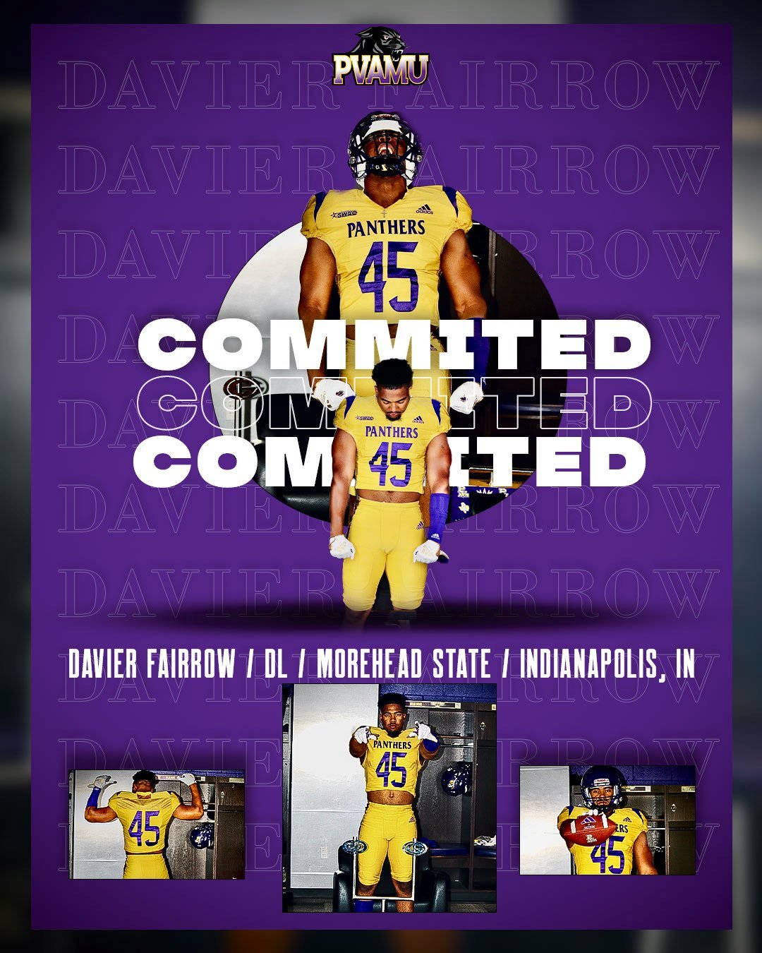 HBCU Premier Sports & More on Twitter "Davier Fairrow DE/OLB has