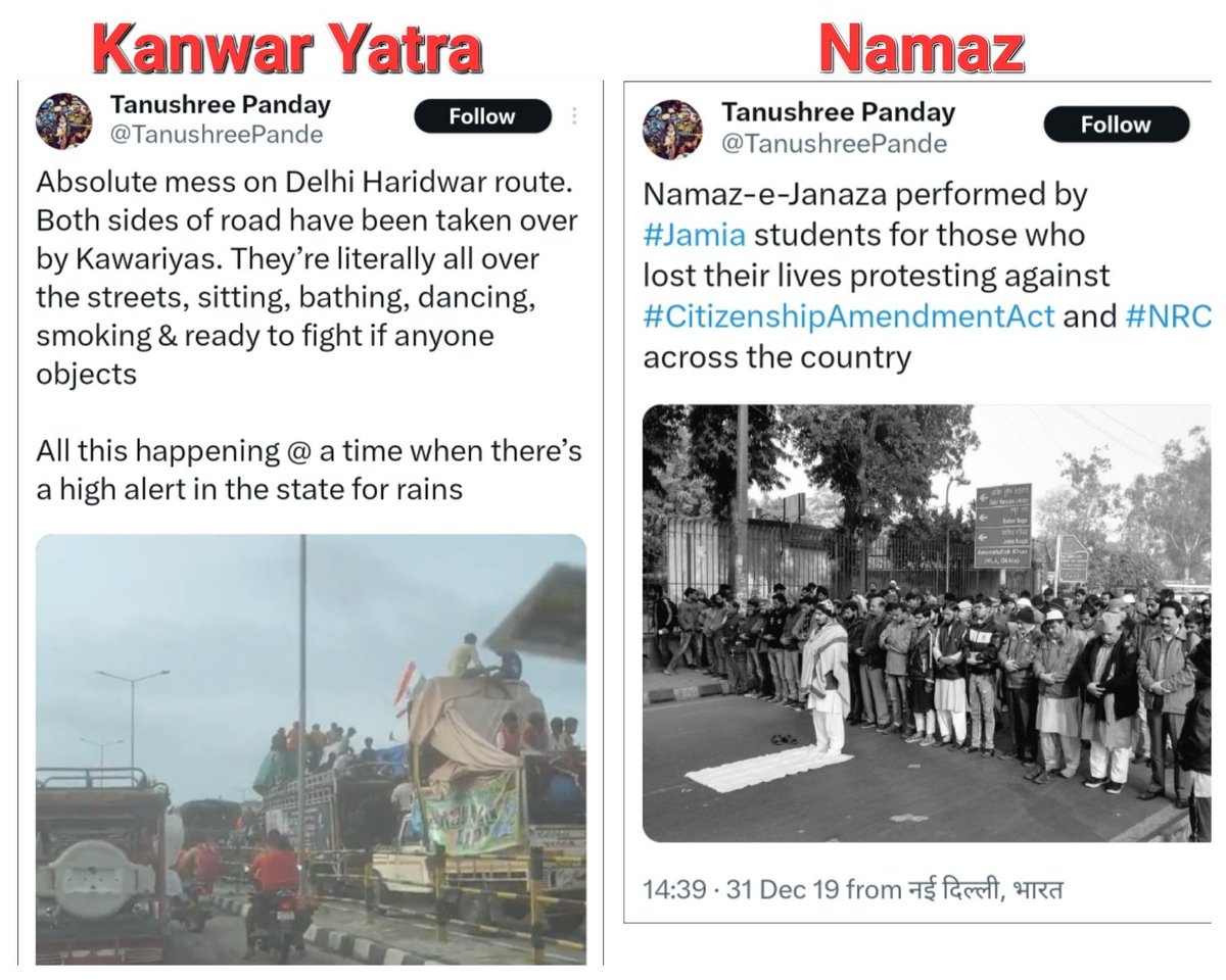 Journalist Tanushree Panday.