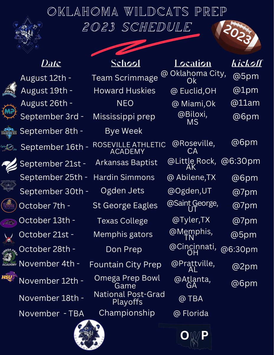 PostGradRecruits INC. (@postgradrecruit) on Twitter photo π¨PG Schedule Alertπ¨ Follow the season! Witness the Talent! Recruit The Gem's <a href="/WildcatsPrep/">Oklahoma Wildcats</a> π¨PG Schedule Alertπ¨ Follow the season! Witness the Talent! Recruit The Gem's <a href="/WildcatsPrep/">Oklahoma Wildcats</a>