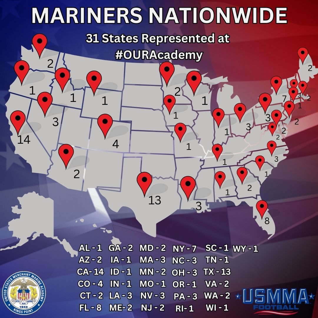 USMMA Football tweet media