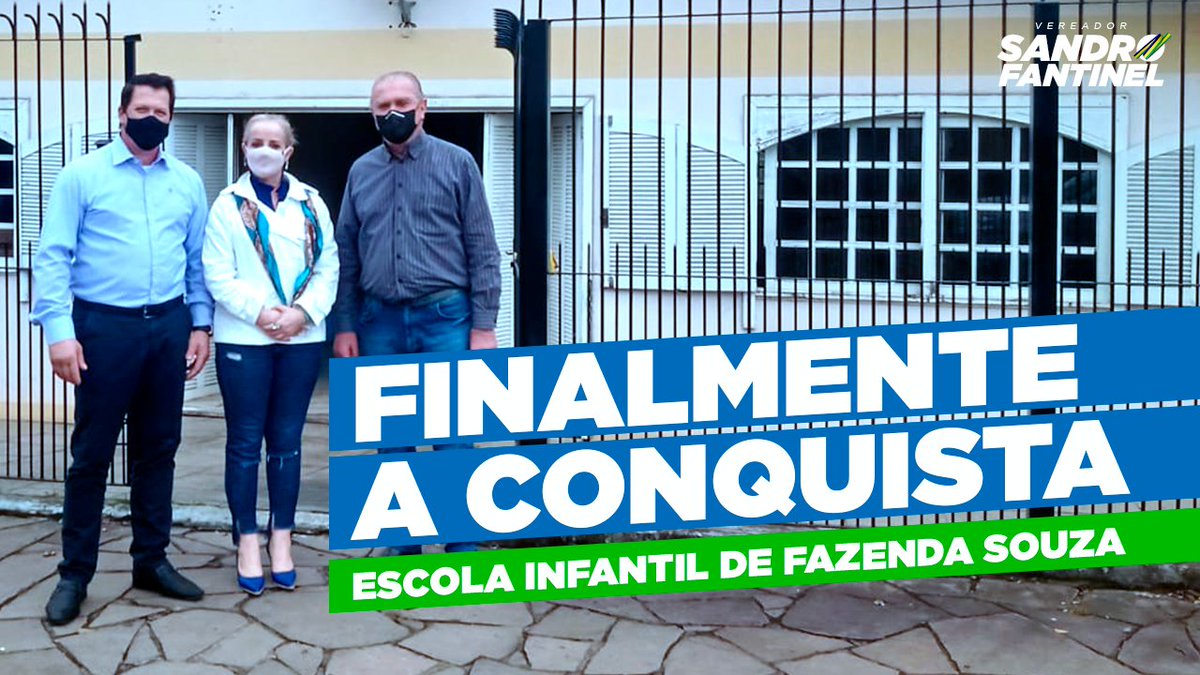 🎉 FINALMENTE A CONQUISTA 🎉
.
Após mais de 2 anos de luta, esforço e muita paciência, irão se iniciar as obras para adequação do prédio para a escolinha de Fazenda Souza.
.
Agradecemos o trabalho até aqui e aguardaremos para a inauguração.
.
youtu.be/HR0NWJlJBm4