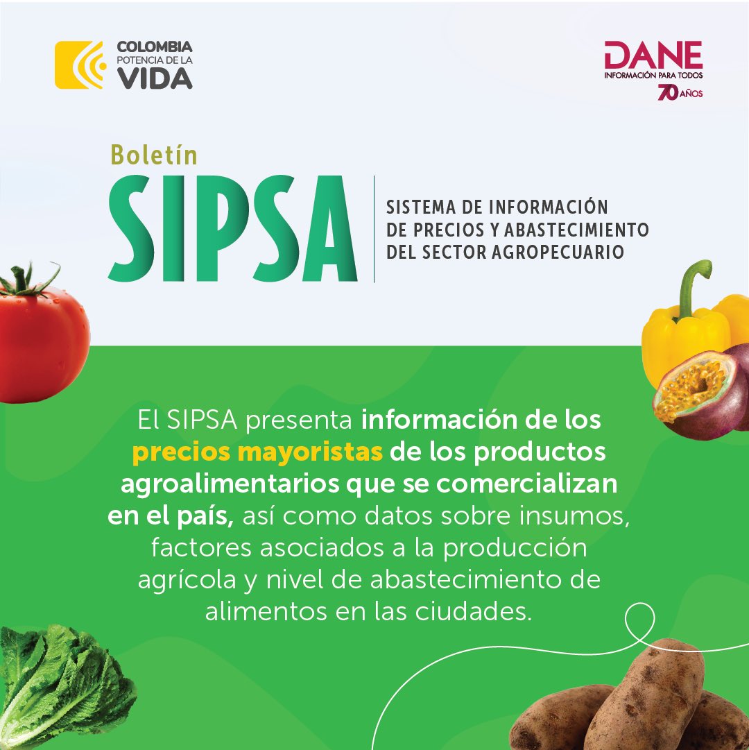 DANE Colombia tweet media