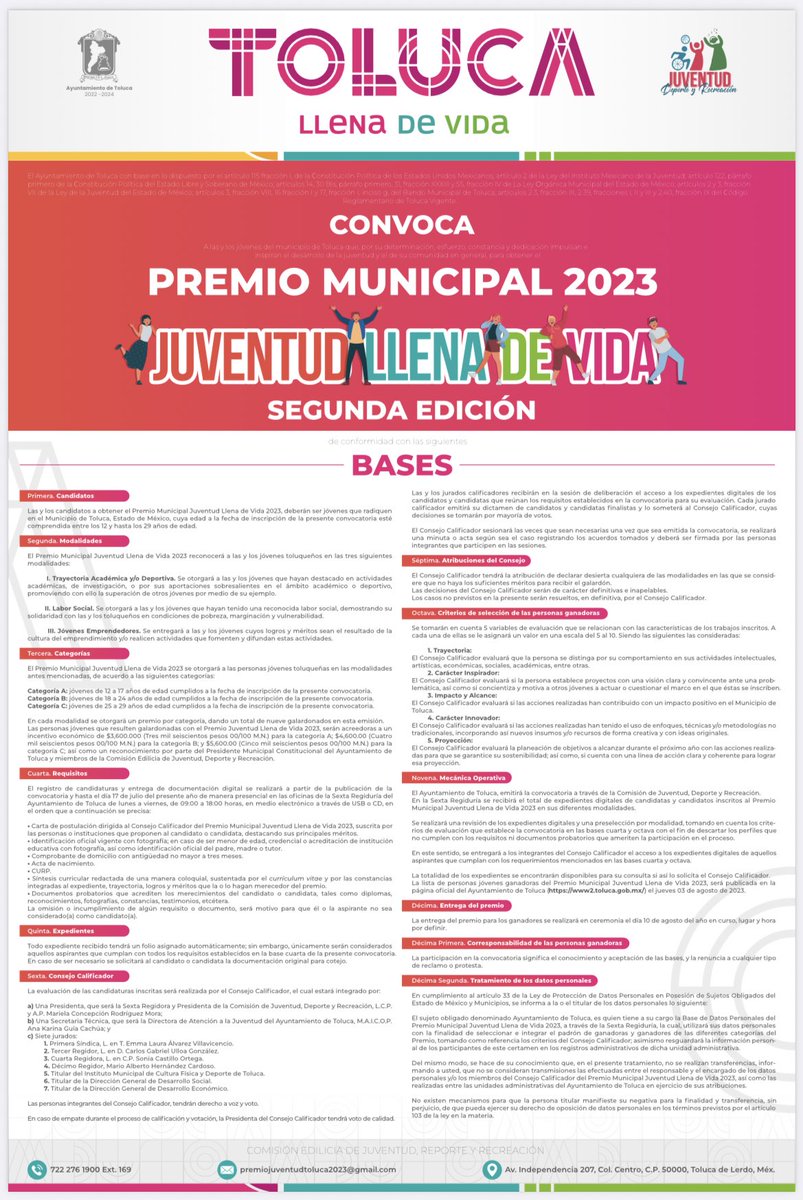 redpyap's tweet photo. Las juventudes transformamos nuestro entorno.

Participa en la segunda edición del premio Juventud Llena de Vida. Consulta las bases aquí: https://t.co/qDUi0KWPWM

¡TIENES HASTA EL 17 DE JULIO! https://t.co/epWZu9SYYv