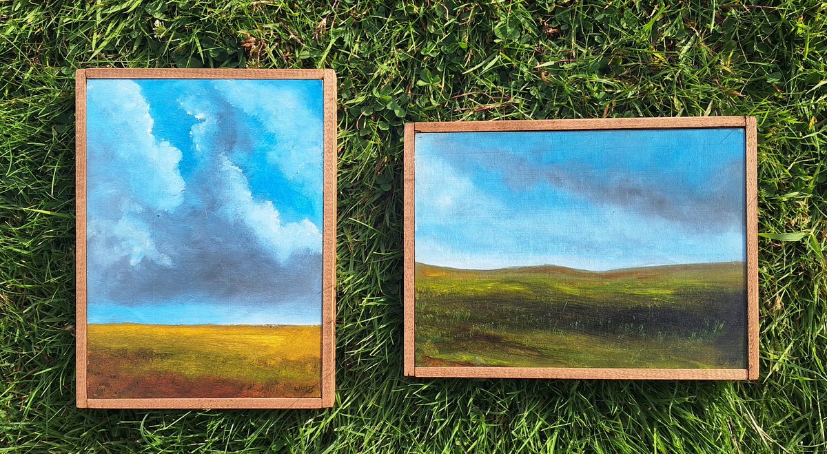 wlhaydock's tweet image. Tiny stormy paintings. Quite fitting for this week's weather. 🌧 6x6 and 5x7 inch oil on panel, available at Dun Laoghaire's Art on the Veranda 15th/16th July. #artsale #artindunlaoghaire #smallworks #orignalworks