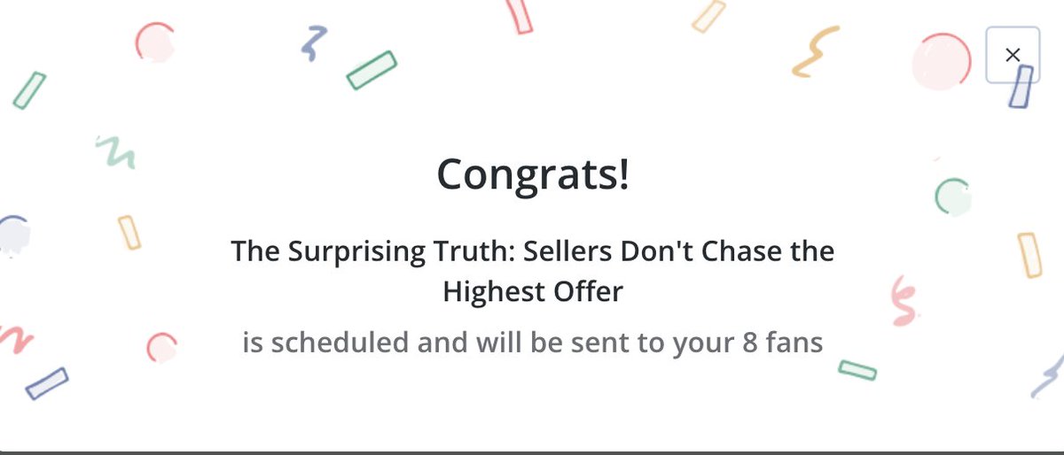 I'm willing to bet that the most exciting newsletter one ever sends is the very first edition that actually ships. 

Hats off to my eight die-hard subscribers who get to enjoy the entire ride...and apologies for all the mistakes, faux paux, and blunders I'll make along the way.