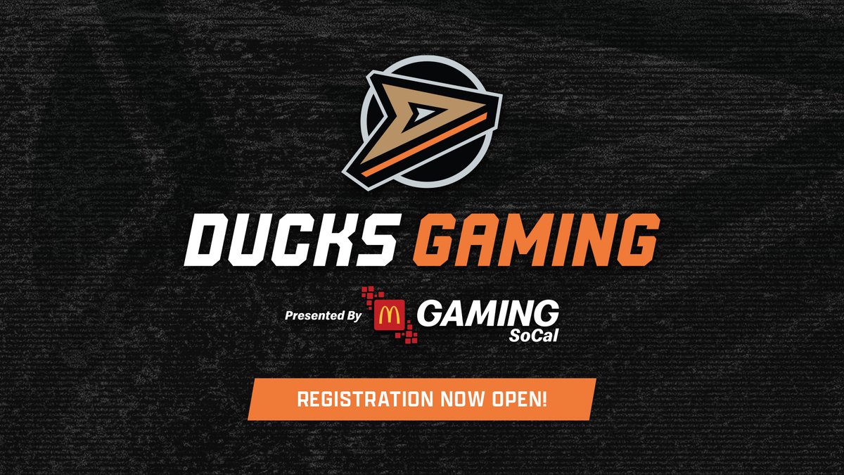 Anaheim Ducks Gaming (@nhlducksgaming) on Twitter photo Sign up for free to compete for $1,000 and other prizes in 1 of 3 #SuperSmashBrosUltimate Tourneys presented by <a href="/McDonalds/">McDonald's</a> of Southern California.
- 3 Different Tournament Options on 7/15 or 7/22
- 13-17 and 18+ Brackets
- At <a href="/EsportsArena/">Esports Arena</a> HQ in Irvine
bit.ly/ANASmash23 Sign up for free to compete for $1,000 and other prizes in 1 of 3 #SuperSmashBrosUltimate Tourneys presented by <a href="/McDonalds/">McDonald's</a> of Southern California.
- 3 Different Tournament Options on 7/15 or 7/22
- 13-17 and 18+ Brackets
- At <a href="/EsportsArena/">Esports Arena</a> HQ in Irvine
bit.ly/ANASmash23