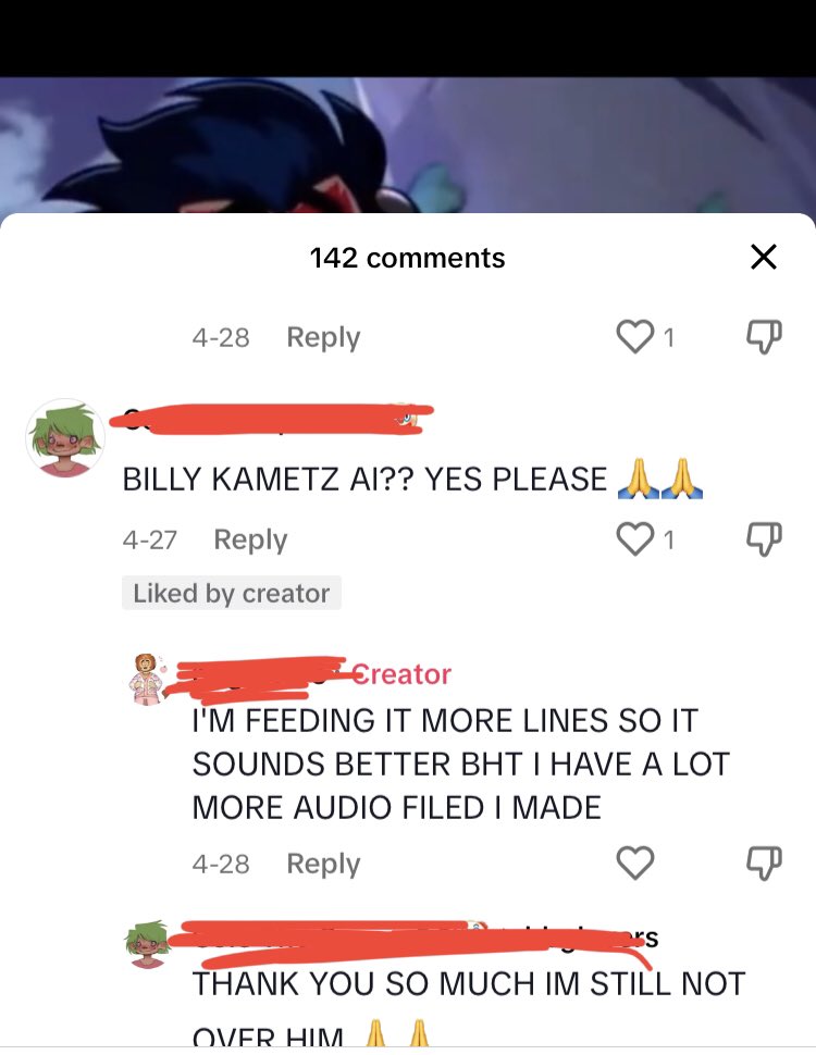 Nah I actually hate some of you 

If Billy were still here, he would not consent. Let the man rest. That is extremely disrespectful to his memory