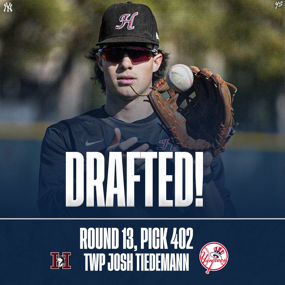 Yankee Source (@yankee_source) on Twitter photo The Yankees drafted Hamilton HS (AZ) TWP Josh Tiedemann with the 402nd pick in the 2023 MLB Draft. Welcome to the Yankees, <a href="/JTiedemann8/">JoshTiedemann8</a>! #RepBX The Yankees drafted Hamilton HS (AZ) TWP Josh Tiedemann with the 402nd pick in the 2023 MLB Draft. Welcome to the Yankees, <a href="/JTiedemann8/">JoshTiedemann8</a>! #RepBX