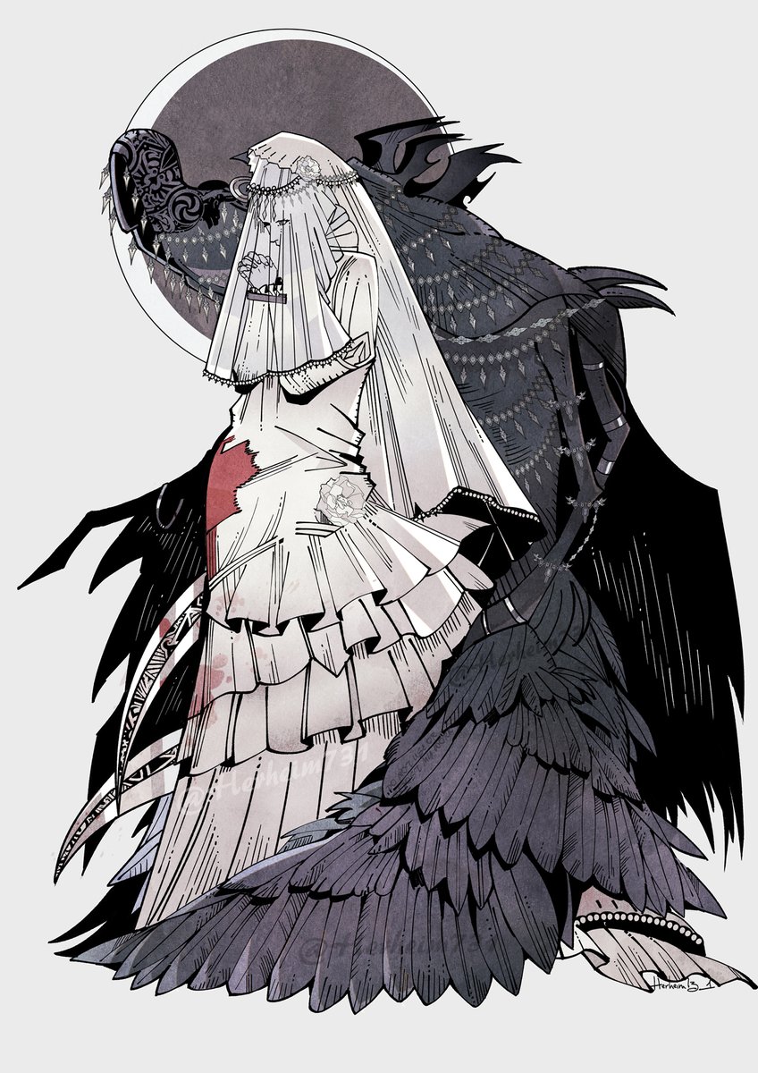 「Hello #ArtistOnTwitter & Happy #Portfoli」|Herheim@Commissions open!/リクエスト大歓迎のイラスト