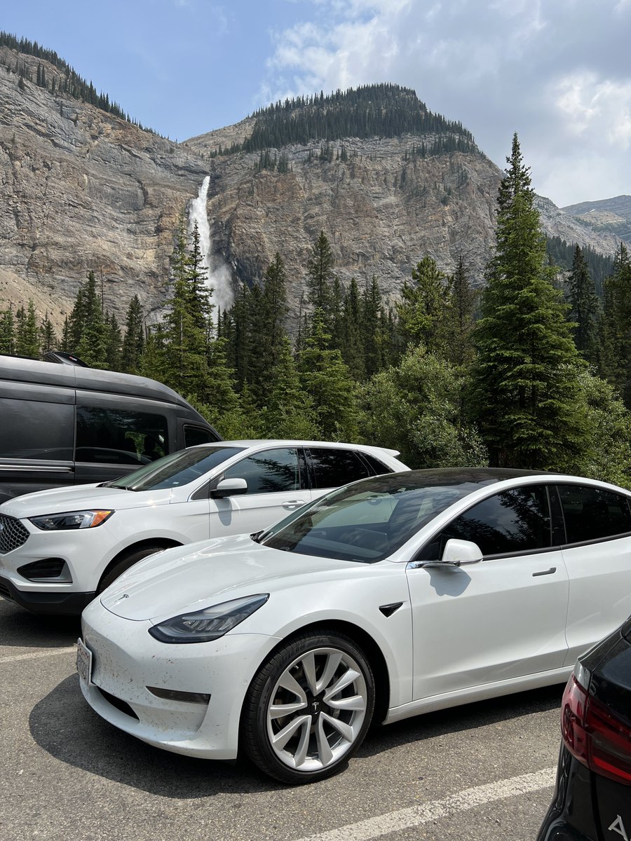 Hollowman7717's tweet image. I gotta say, driving From Los Angeles through:
1. Nevada 
2. Utah 
3. Idaho
4. Montana
5. Calgary, AB, Canada
6. Banff, AB, Canada
7. Vancouver, BC, Canada
8. Washington
9. Oregon
All the way back to Los Angeles in Our Tesla Model 3 was Freakin Amazing!! 
I highly recommend it!!